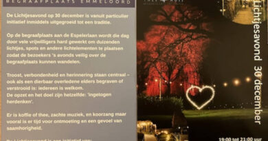 Duizenden lichtjes voor dierbare herinneringen op begraafplaats Emmeloord