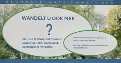 Avondwandeling begraafplaats Emmeloord